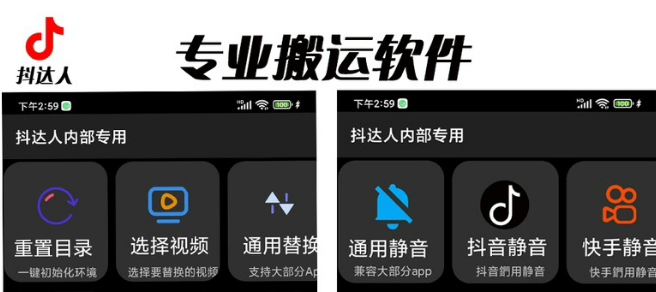 对外收费699抖音傻瓜式一键搬运，起号专用5分钟一个视频《软件+详细教程》-网创-网赚-项目-兼职青絲网创