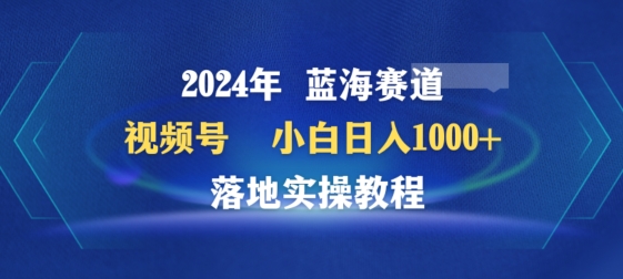 2024年视频号蓝海赛道百家讲坛，小白日入1000+，落地实操教程-网创-网赚-项目-兼职青絲网创