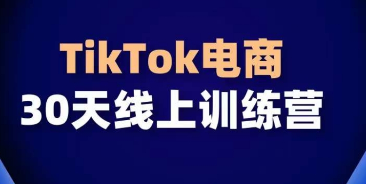 TikTok电商带货30天线上课，不可错过的全球流量洼地！-网创-网赚-项目-兼职青絲网创
