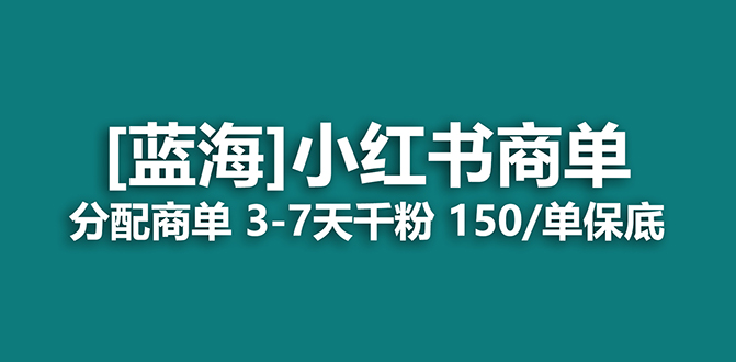 2023蓝海项目，小红书商单，快速千粉，长期稳定，最强蓝海没有之一-网创-网赚-项目-兼职青絲网创