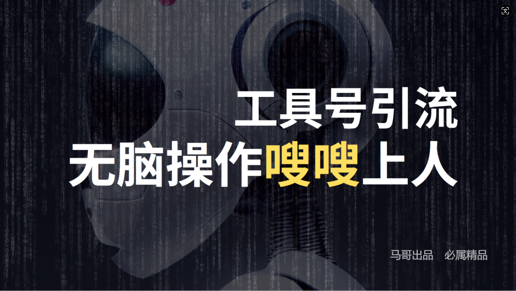 24年抖音最新工具号日引流300+创业粉，日入5000+-网创-网赚-项目-兼职青絲网创