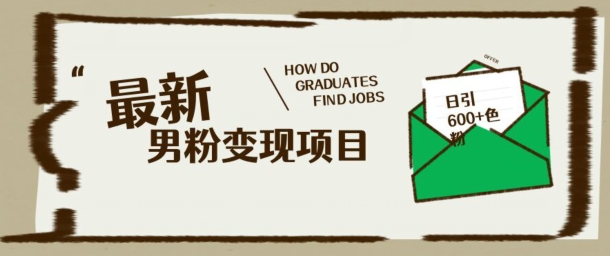 最新男粉变现项目，日引100+S粉，流量爆炸，小白轻松上手-网创-网赚-项目-兼职青絲网创